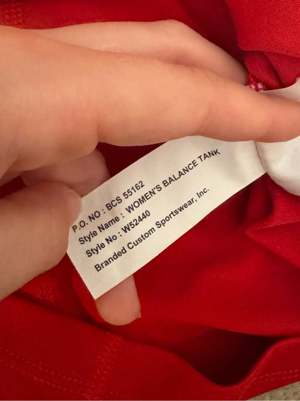 Nike Red USA Dry Fit Athletic Tank Top - Picture 5 of 6